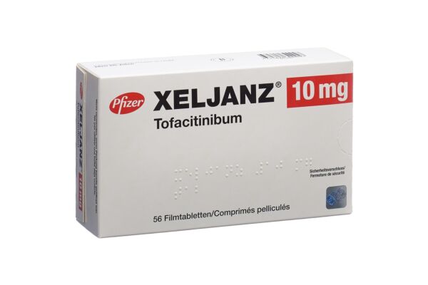 Xeljanz cpr pell 10 mg 56 pce