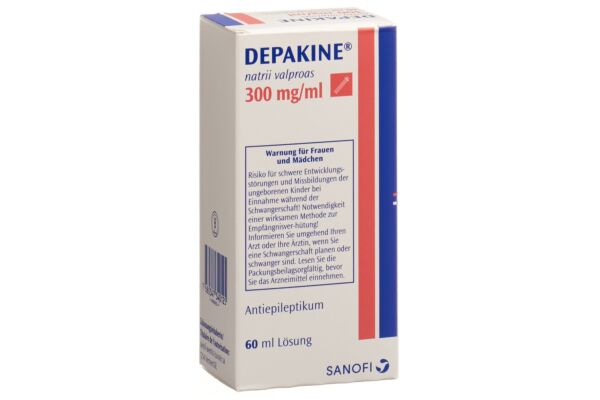 Depakine Lös 300 mg/ml Fl 60 ml