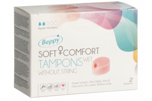 Beppy Soft Comfort Tampons Wet 2 Stk