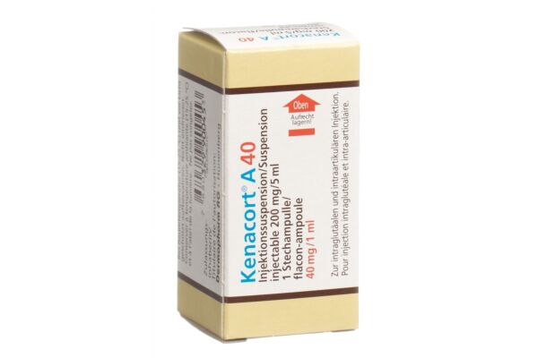 Kenacort-A 40 susp inj 200 mg/5ml flac 5 ml