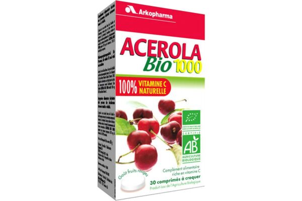 Arkovital Acerola Arkopharma cpr 1000 mg bio 30 pce