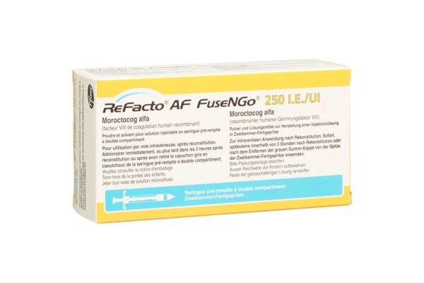 ReFacto AF FuseNGo subst sèche 250 UI avec solvant ser pré