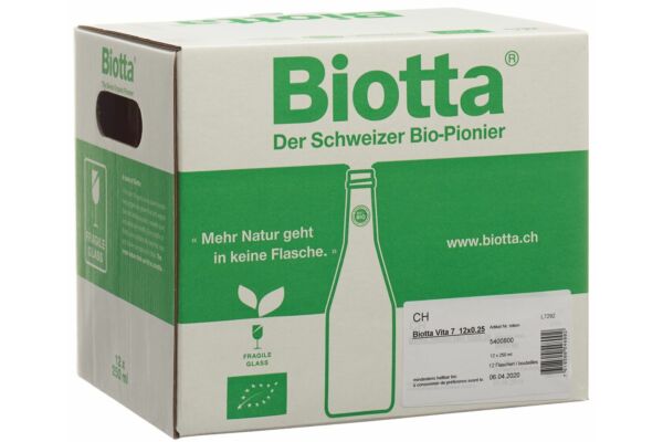 Biotta Vita 7 Bio 12 x 250 ml