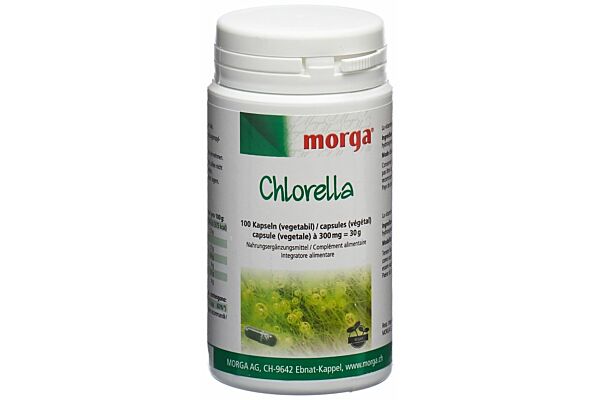 Morga Chlorella capsules végétales 100 pce