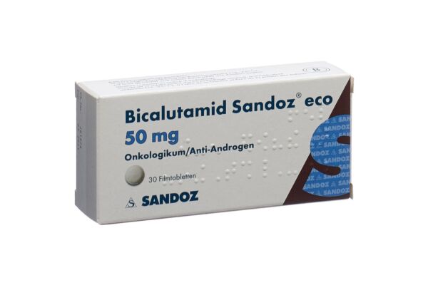 Bicalutamide Sandoz eco cpr pell 50 mg 30 pce