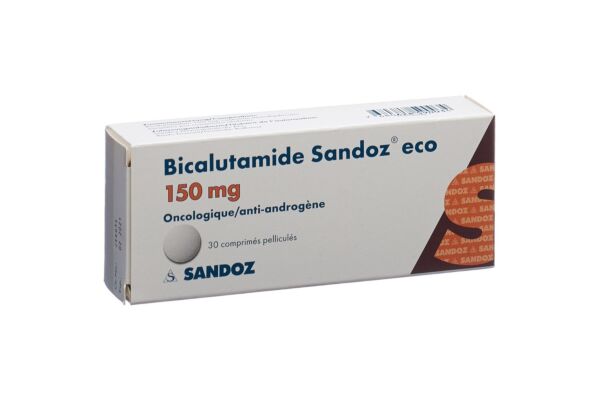 Bicalutamid Sandoz eco Filmtabl 150 mg 30 Stk