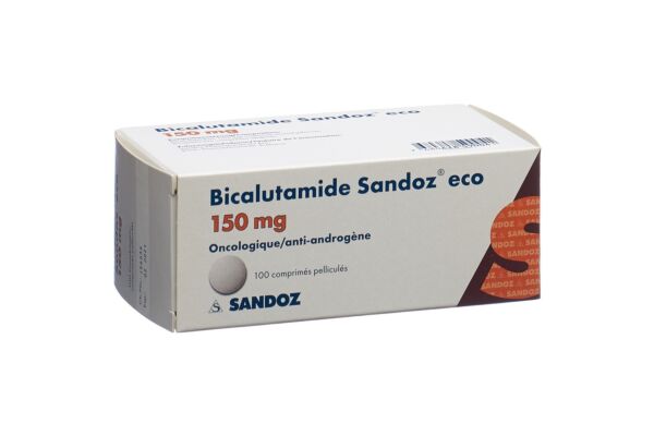 Bicalutamide Sandoz eco cpr pell 150 mg 100 pce