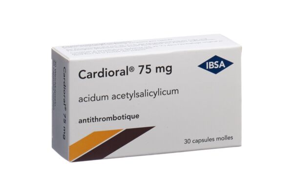 Cardioral Weichkaps 75 mg 30 Stk