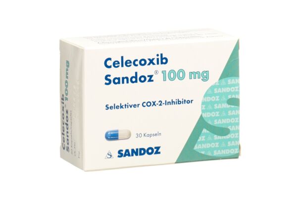 Célécoxib Sandoz caps 100 mg 30 pce