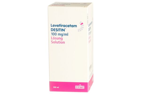 Levetiracetam DESITIN Lös 100 mg/ml Fl 300 ml