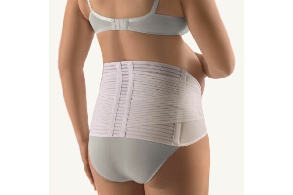 Bort Rückenbandage für Schwangere Gr3 weiss