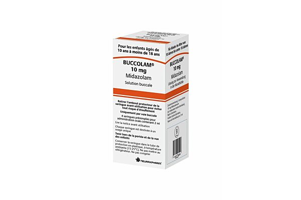 Buccolam Lös 10 mg/2ml Fertspr 4 Stk