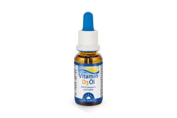 Dr. Jacob's Vitamin D3 Öl 20 ml