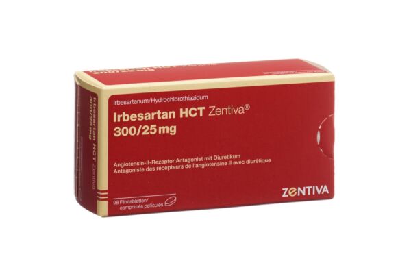 Irbesartan HCT Zentiva cpr pell 300/25mg 98 pce