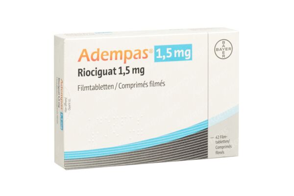 Adempas Filmtabl 1.5 mg 42 Stk