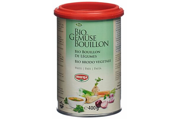 Morga Gemüse Bouillon Paste Bio Ds 400 g
