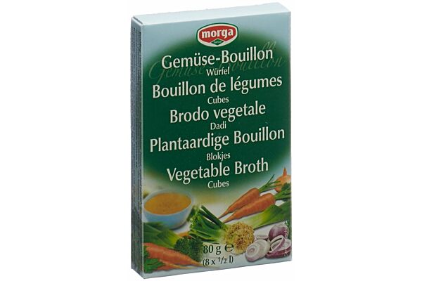 Morga Gemüse Bouillon Würfel 8 Stk