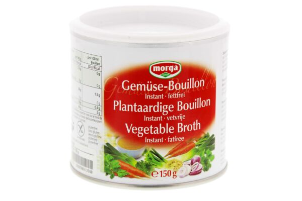 Morga bouillon de légumes sans graisse bte 150 g