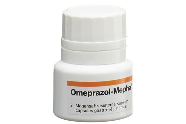 Omeprazol-Mepha caps 20 mg bte 14 pce