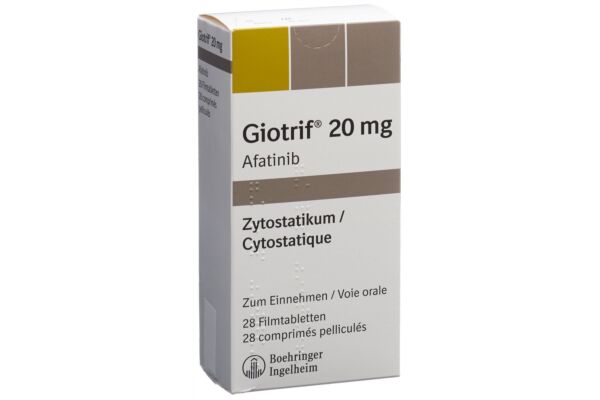 Giotrif cpr pell 20 mg 28 pce