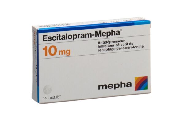 Escitalopram-Mepha Lactab 10 mg 14 pce