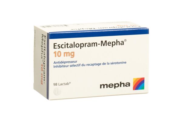 Escitalopram-Mepha Lactab 10 mg 98 pce