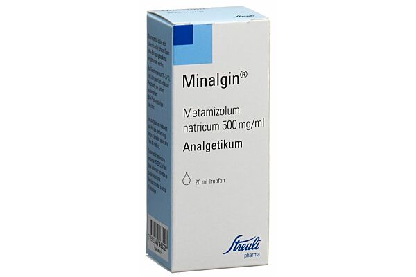 Minalgin Tropfen 0.5 g/ml Fl 20 ml