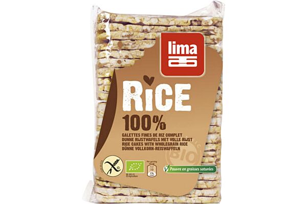 Lima Galettes de riz complet sach 130 g