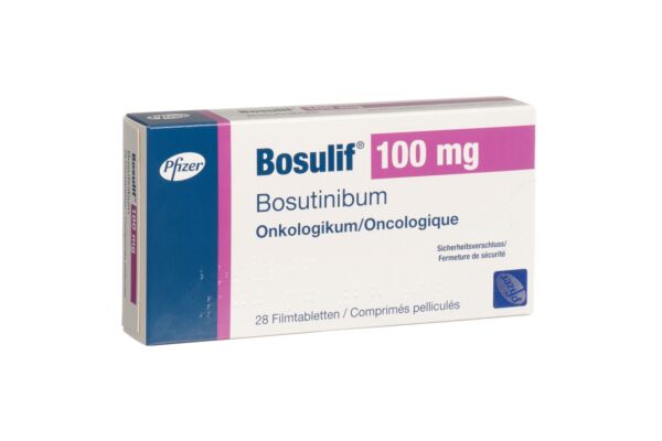 Bosulif cpr pell 100 mg 28 pce