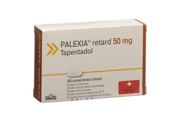 Palexia cpr ret 50 mg 30 pce