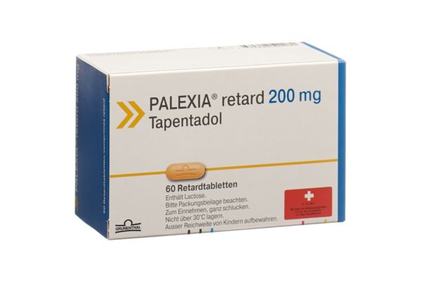 Palexia cpr ret 200 mg 60 pce