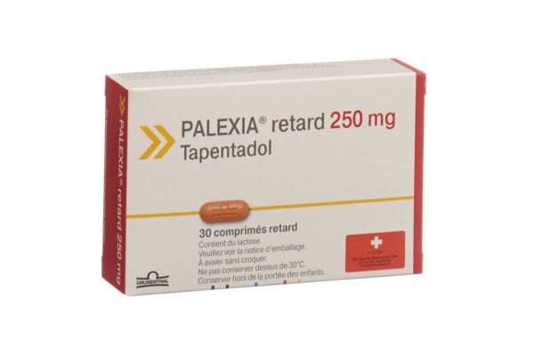 Palexia cpr ret 250 mg 30 pce