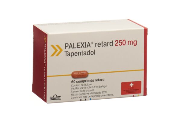 Palexia cpr ret 250 mg 60 pce