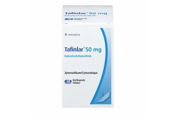 Tafinlar caps 50 mg bte 28 pce