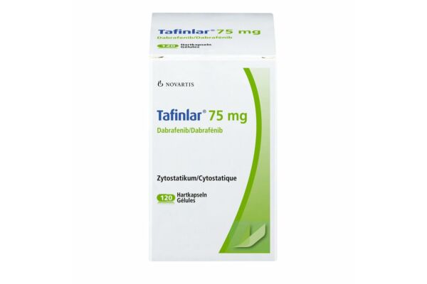 Tafinlar caps 75 mg bte 120 pce
