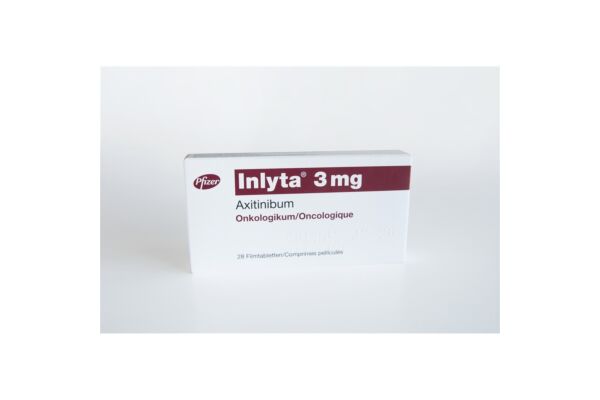 Inlyta cpr pell 3 mg 28 pce