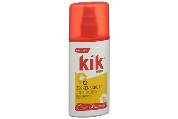 Kik NATURE protection contre les tiques Milk spray 100 ml