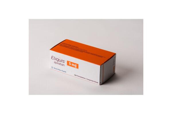 Eliquis cpr pell 5 mg 100 pce