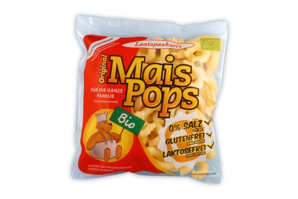 Maispops Le snack sain et bio pour les enfants 65 g