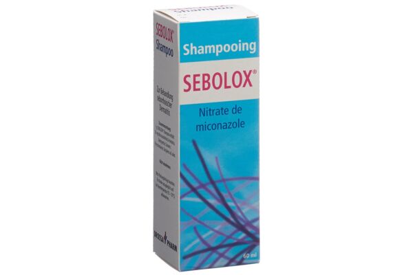 Sebolox shampooing sol fl 60 ml