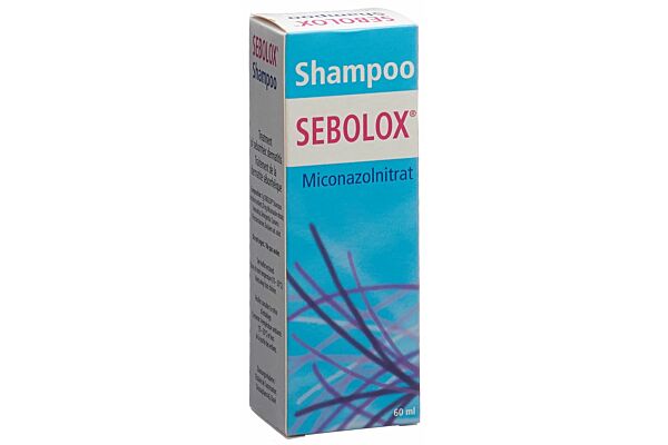 Sebolox shampooing sol fl 60 ml