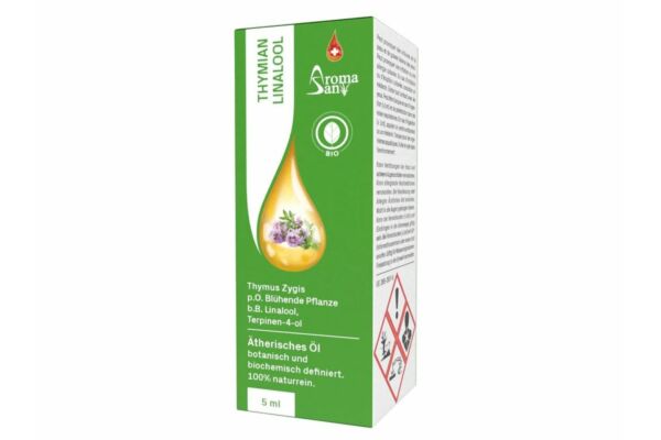 Aromasan Thymian zygis linalol Äth/Öl Bio 5 ml