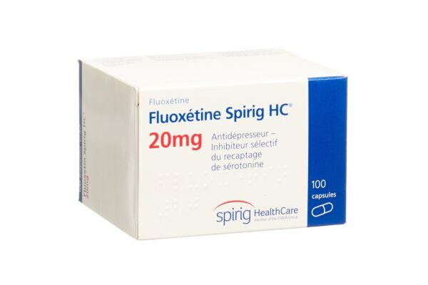 Fluoxetin Spirig HC Kaps 20 mg 100 Stk