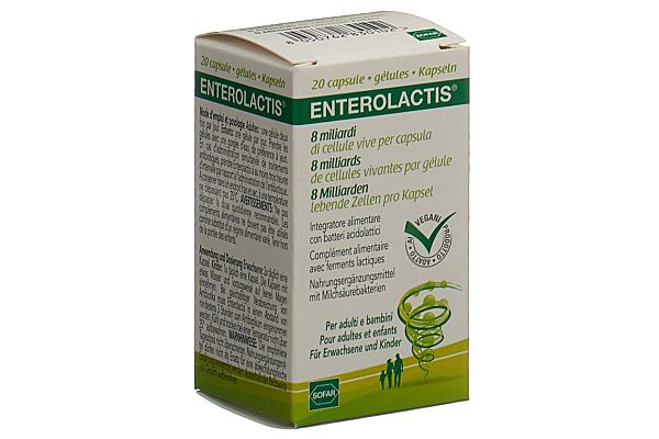 Enterolactis Kaps 230 mg 20 Stk