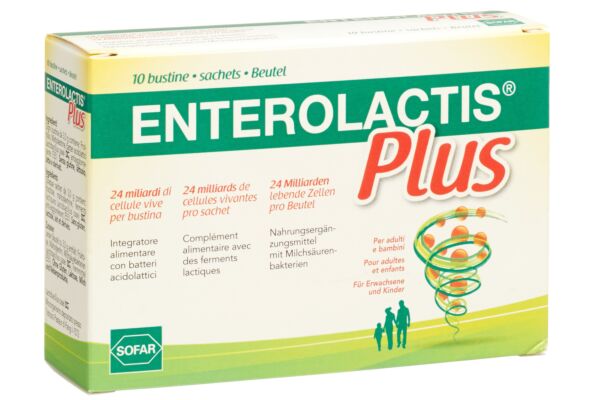 Enterolactis Plus 10 sach 3 g