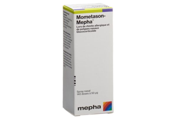 Mometason-Mepha spray nasal 50 mcg 140 dos