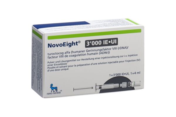 NovoEight subst sèche 3000 UI avec solvant flac