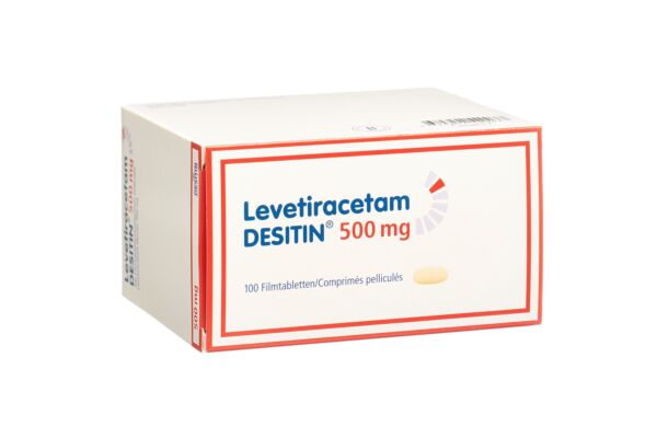 Levetiracetam DESITIN Filmtabl 500 mg 100 Stk