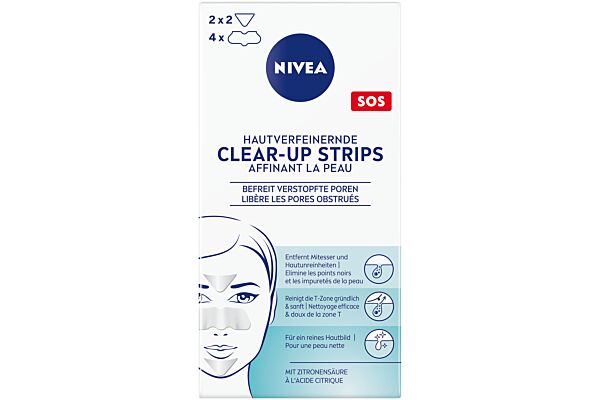 Nivea Clear-Up Strips 6 pce
