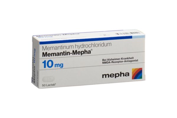 Memantin-Mepha Lactab 10 mg 50 Stk